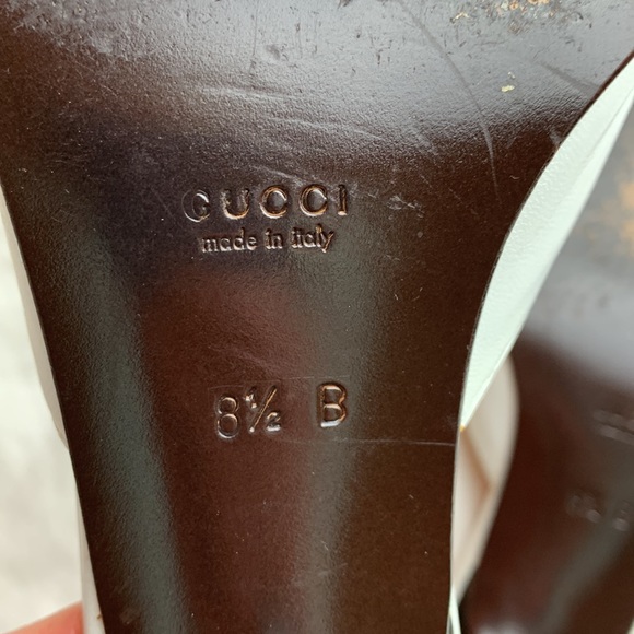 Gucci white low heels - Picture 8 of 16